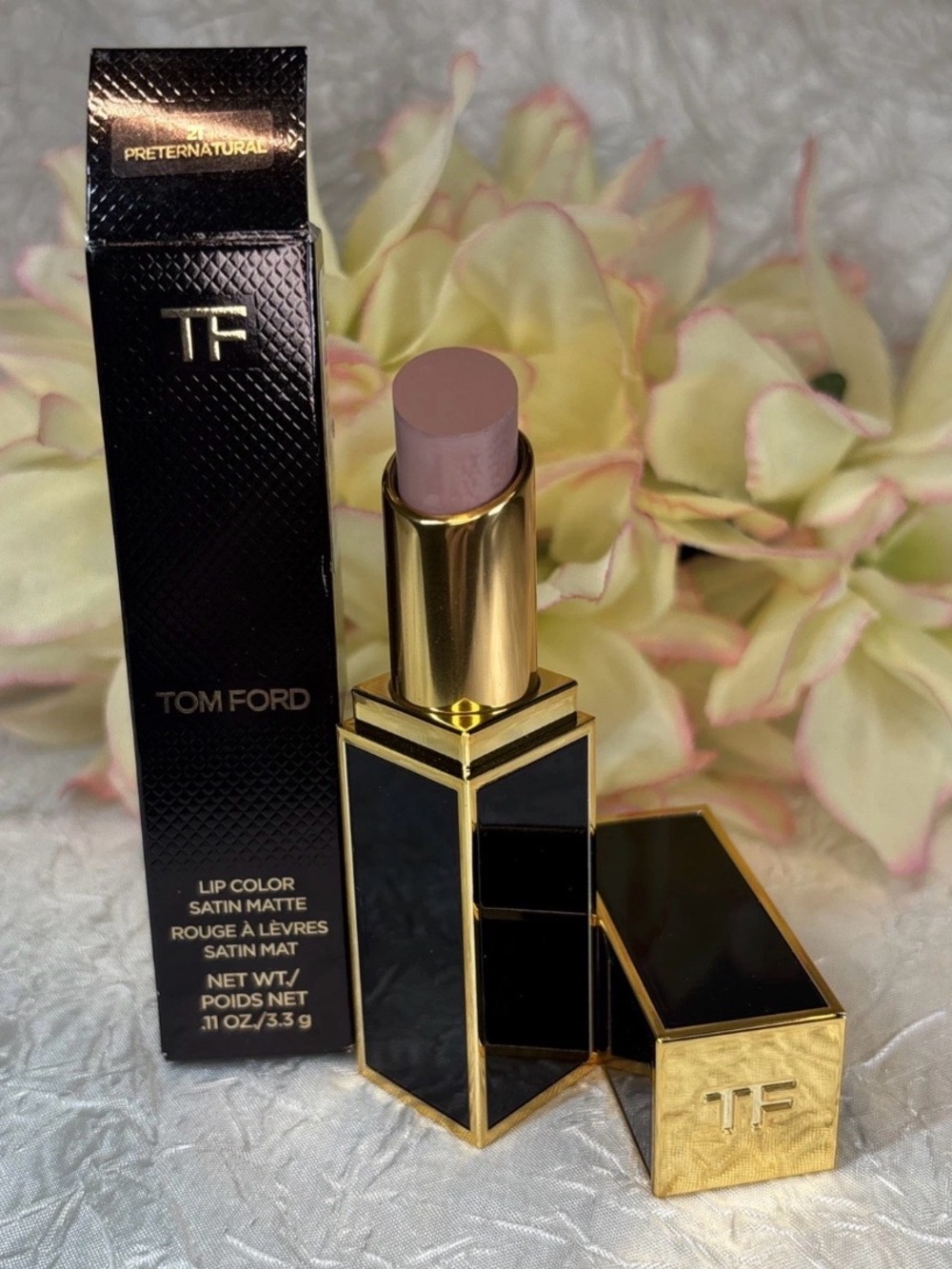 TOM FORD LIP COLOR SATIN MATTE LIP STICK COLOR - 21 Preternatural FULL SIZE HTF